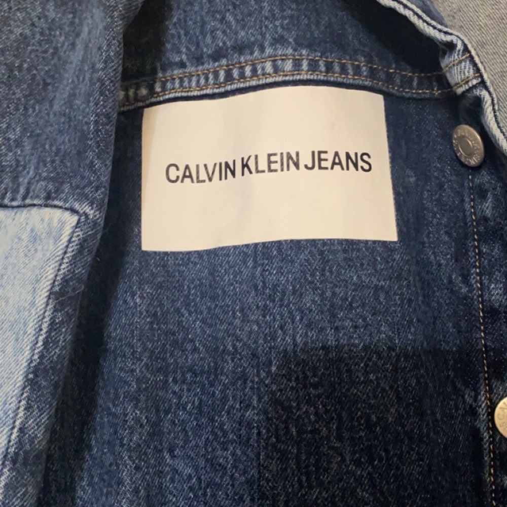 Calvin Klein patch denim jacket - Picture 5 of 5